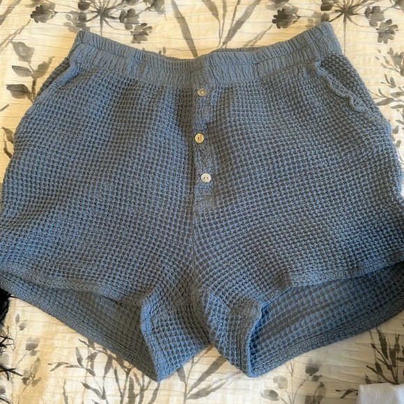DONNI. Pants - Donni Waffle Shorts